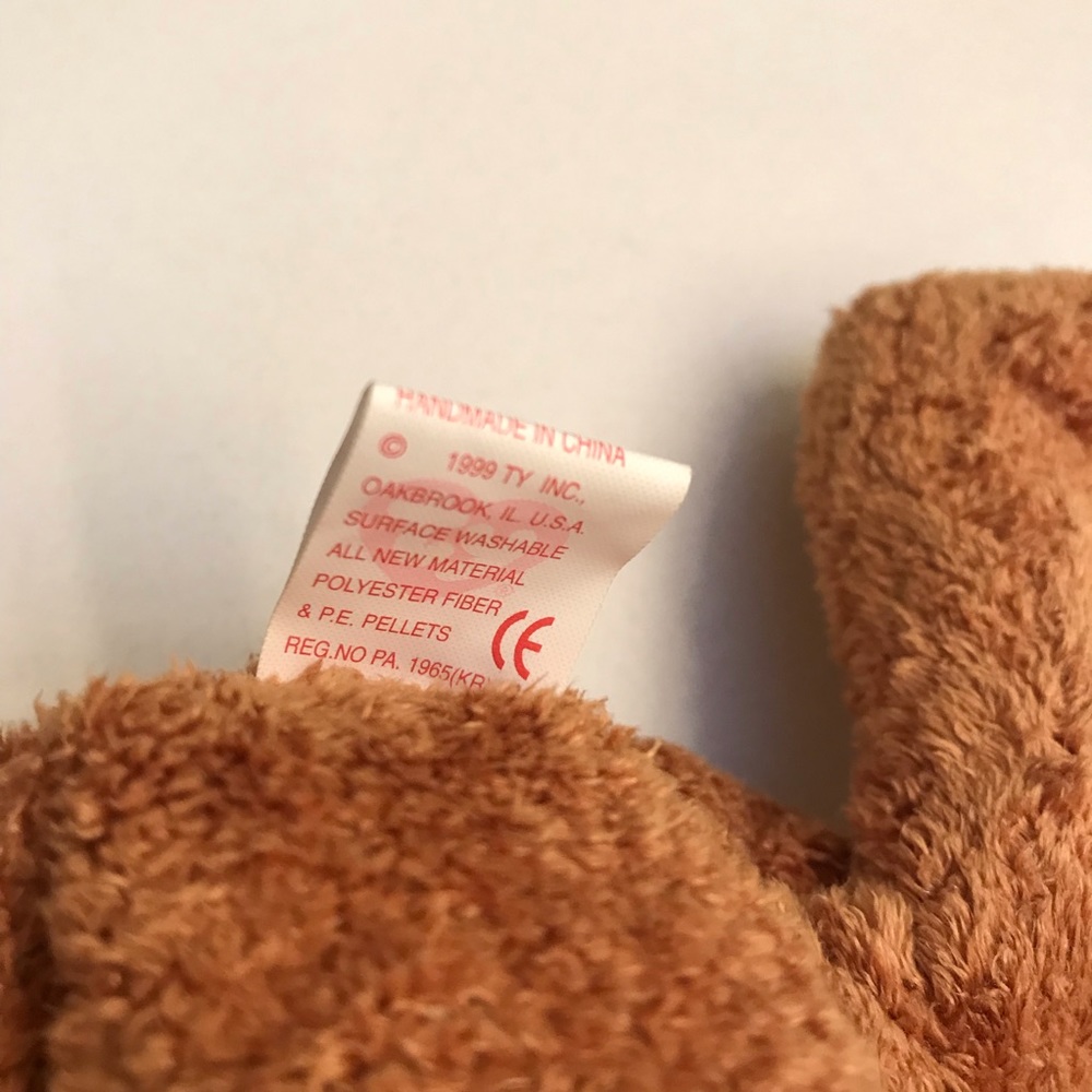Beanie Baby Handmade “FUZZ” Rare 1998 - Picture 4 of 8